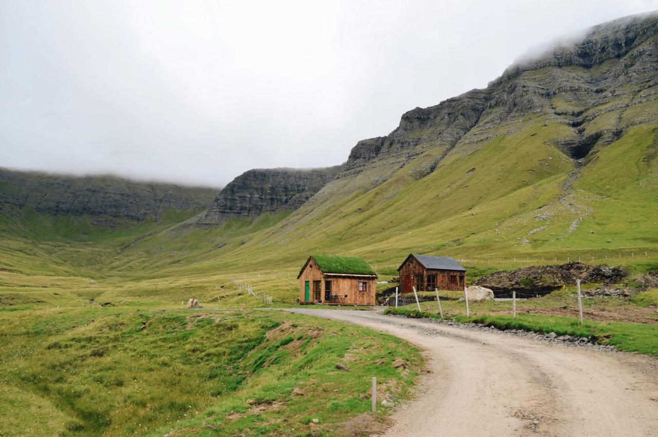 Mulafossur Cottage No 3 By Famous Waterfall In Gasadalur Kültér fotó